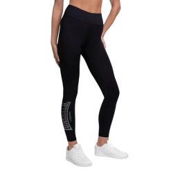 Damskie legginsy Lonsdale Coalmoor. Czarne legginsy Lonsdale, bez wzorów, sportowe. Za 185.50 zł.