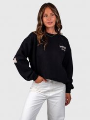 Brunotti Bluza "Alm" w kolorze czarnym rozmiar: XXL. Czarne bluzy Brunotti, xxl, bez wzorów, z bawełny, bez ramiączek, bez kaptura. Za 108.99 zł.