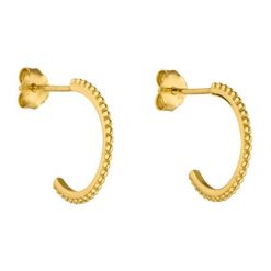 Purelei Purelei Kolczyki Kółka Olani Kolczyki koła 1 ct Damski. Czerwone kolczyki Purelei, pozłacane. Za 130.69 zł.