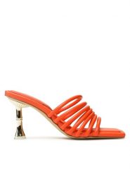 Aldo Klapki Harpa 13569795 Pomarańczowy. Brązowe klapki Aldo, bez wzorów, ze skóry, bez obcasa, bez zapięcia. Za 259.99 zł.