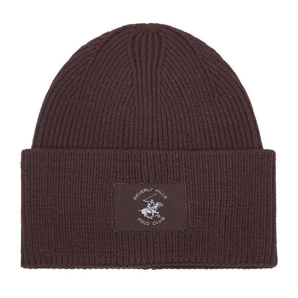 Czapka Beverly Hills Polo Club. Brązowe czapki zimowe Beverly Hills Polo Club, bez wzorów. Za 59.99 zł.