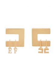 Elisabetta Franchi Kolczyki OR-03K-56E2-V150 Złoty. Żółte kolczyki Elisabetta Franchi, metalowe. Za 649.99 zł.