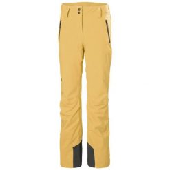 Spodnie damskie Helly Hansen Legendary Insulated. Brązowe spodnie narciarskie Helly Hansen, bez wzorów, z poliamidu, narciarskie, primaloft. Za 732.50 zł.