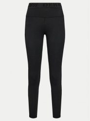 Deha Legginsy A00118 Czarny Skinny Fit. Czarne legginsy Deha, bez wzorów, z bawełny, sportowe. Za 79.99 zł.
