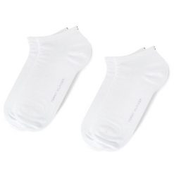 Skarpety krótkie Tommy Hilfiger. Białe skarpetki Tommy Hilfiger, bez wzorów. Za 59.99 zł.