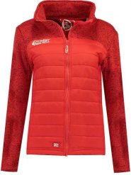 Canadian Peak Kurtka polarowa "Uchampionne" w kolorze czerwonym rozmiar: XL. Czerwone kurtki Canadian Peak, xl, bez wzorów, z polaru, bez kaptura. Za 136.13 zł.