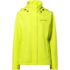 Kurtka damska Escape Bike Light Jacket. Zielone kurtki do biegania Vaude, bez wzorów, z materiału, bez kaptura, rowerowe. Za 519.00 zł.