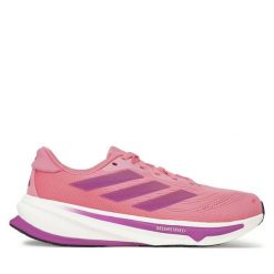 Buty do biegania adidas. Czerwone buty do biegania adidas, bez wzorów, bez zapięcia, do biegania. Za 479.99 zł.
