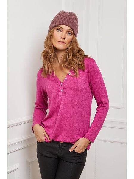 Joséfine Sweter "Drival" w kolorze różowym rozmiar: S. Różowe swetry Joséfine, s, bez wzorów, bez ramiączek. Za 170.87 zł.