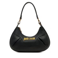 Torebka Just Cavalli. Czarne torebki klasyczne Just Cavalli, bez wzorów, klasyczne, bez dodatków. Za 289.99 zł.
