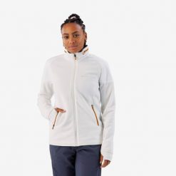 Polar turystyczny damski Quechua SH500 Mountain Warm. Białe bluzy z polaru QUECHUA, na zimę, m, bez wzorów, z polaru, trekkingowe. W wyprzedaży za 149.99 zł.