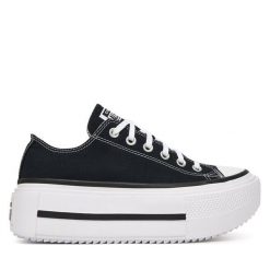 Trampki Converse. Czarne trampki Converse, bez wzorów, retro, bez zapięcia. Za 419.99 zł.