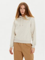 Tommy Hilfiger Bluza Modern WW0WW43598 Beżowy Regular Fit. Brązowe bluzy Tommy Hilfiger, l, bez wzorów, z bawełny, bez ramiączek, bez kaptura. Za 319.99 zł.