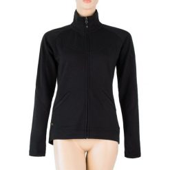 Sensor Merino Upper Bluza Damska Celozip Black S. Bluzy bez kaptura marki Sensor. W wyprzedaży za 305.00 zł.