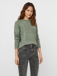 Vero Moda Sweter w kolorze khaki rozmiar: L. Brązowe swetry Vero Moda, l, bez wzorów, bez ramiączek. Za 97.45 zł.