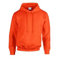 Bluza Z Kapturem Dla Dorosłych Unisex Heavy Blend. Zielone bluzy GILDAN, m, bez wzorów, z bawełny, klasyczne, bez ramiączek, z kapturem. Za 99.99 zł.