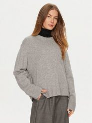 Herskind Sweter Doofa 5335974 Szary Regular Fit. Szare swetry Herskind, xs, bez wzorów, z wełny, bez ramiączek. Za 899.99 zł.