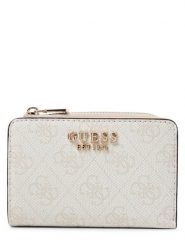 GUESS Portfel - Laurel Kobiety biały, ONE SIZE. Białe portfele Guess, z aplikacjami, ze skóry. Za 229.95 zł.