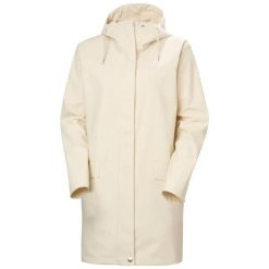 Damska kurtka wodoodporna Helly Hansen Moss. Białe kurtki przeciwdeszczowe Helly Hansen, na lato, xl, bez wzorów, z tkaniny, bez kaptura. Za 552.00 zł.
