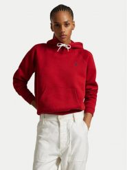 Polo Ralph Lauren Bluza 211943007013 Czerwony Regular Fit. Czerwone bluzy Polo Ralph Lauren, xs, bez wzorów, z bawełny, bez kaptura. Za 489.99 zł.