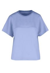 Luźna bluzka z modalem TM-FINA. Niebieskie bluzki Volcano, s, bez wzorów, z elastanu, klasyczne, bez kołnierzyka, bez ramiączek. Za 79.99 zł.