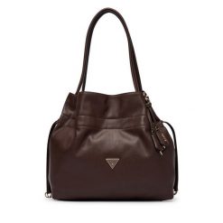 Torebka Guess. Brązowe torebki klasyczne Guess, z aplikacjami, bez dodatków. Za 584.99 zł.