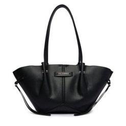 Torebka KARL LAGERFELD. Czarne shopper bag KARL LAGERFELD, bez wzorów, bez dodatków. Za 779.99 zł.