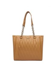 Beverly Hills Polo Club Torebka CEO-BHPC-C-016-09 Brązowy. Brązowe shopper bag Beverly Hills Polo Club, bez wzorów, z materiału, bez dodatków. Za 279.99 zł.