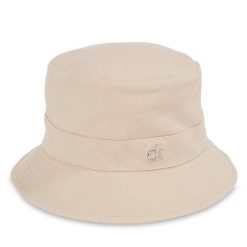 Kapelusz Calvin Klein. Brązowe kapelusze Calvin Klein, bez wzorów. Za 159.99 zł.