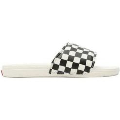 Klapki Vans Model Vn0a5hfer6r1 Kolor Biały. Białe klapki Vans, bez wzorów, z materiału, sportowe, bez obcasa, bez zapięcia. Za 216.00 zł.