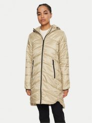 Halti Kurtka puchowa Element 067-0006 Beżowy Regular Fit. Brązowe kurtki Halti, bez wzorów, z puchu, bez kaptura. Za 399.99 zł.