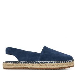 Espadryle Marc O'Polo. Niebieskie espadryle Marc O'Polo, bez wzorów, bez obcasa. Za 349.99 zł.