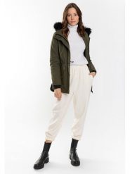 Northwood Parka "Olaf" w kolorze khaki rozmiar: S. Brązowe płaszcze Northwood, s, bez wzorów, bez kaptura. Za 217.99 zł.