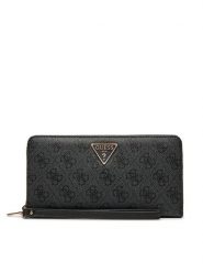 Guess Duży Portfel Damski Laurel SWSG85 00163 Czarny. Czarne portfele Guess, z aplikacjami, ze skóry. Za 259.99 zł.