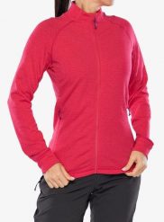 Bluza rozpinana damska Rab Nexus Jacket. Czerwone bluzy RAB, s, bez wzorów, z materiału, bez ramiączek, bez kaptura. Za 351.99 zł.