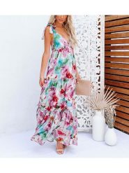 LA Angels Sukienka ze wzorem rozmiar: M. Sukienki LA Angels, na imprezę, m, bez wzorów, bez kołnierzyka, bez ramiączek, maxi. Za 200.60 zł.