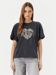 ONLY T-Shirt Lucy 15339887 Czarny Loose Fit. Czarne t-shirty ONLY, l, bez wzorów, z bawełny, bez kołnierzyka, bez ramiączek. Za 79.99 zł.