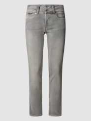 Pepe Jeans Dżinsy "Venus" - Slim fit - w kolorze szarym rozmiar: W25/L32. Szare jeansy Pepe Jeans, l, z aplikacjami, z jeansu, klasyczne. Za 215.21 zł.