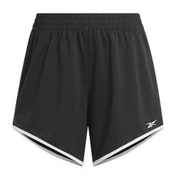 Spodenki Reebok Id Train Knit. Czarne szorty sportowe Reebok, bez wzorów, na fitness i siłownię. Za 99.99 zł.
