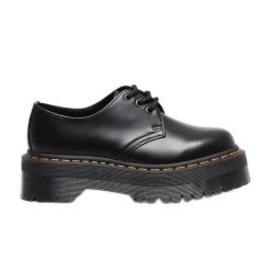 Buty Dr. Martens1461 Quad DM25567001 czarne. Czarne buty treningowe bez wzorów, z materiału, bez zapięcia. Za 1,121.80 zł.