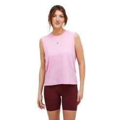 Koszulka Peak Performance damska Explore Graphic Sleeveless różowa - M. Czerwone t-shirty sportowe Peak Performance, l, bez wzorów, bez ramiączek. Za 199.00 zł.