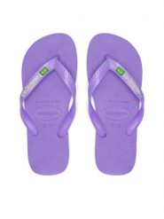 Havaianas Japonki 4110850.9053 Fioletowy. Fioletowe japonki Havaianas, bez wzorów, z tworzywa sztucznego. Za 79.99 zł.