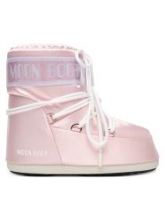 Moon Boot Śniegowce MB Icon Low Pearly 80D1409660 Różowy. Czerwone śniegowce Moon Boot, bez wzorów, z materiału, bez zapięcia. Za 1,089.00 zł.