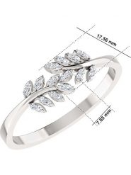 Diamant Vendôme Złoty pierścionek z diamentami rozmiar: 50. Szare pierścionki Diamant Vendôme, z diamentem, złote. Za 551.65 zł.