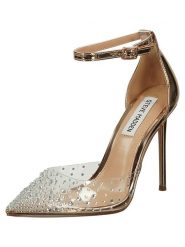 Steve Madden Czółenka w kolorze złoto-srebrnym rozmiar: 39. Szare czółenka Steve Madden, bez wzorów, klasyczne, bez obcasa, na szpilce, bez zapięcia. Za 242.13 zł.