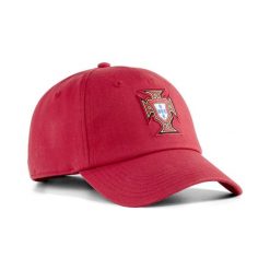 Czapka ftblEssentials Portugalia PUMA. Czerwone czapki z daszkiem Puma, na wiosnę, bez wzorów, sportowe. Za 99.00 zł.