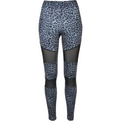 Legginsy damskie z dzianiny Urban Classics tech AOP GT. Szare legginsy Urban Classics, bez wzorów, z dzianiny. Za 175.50 zł.
