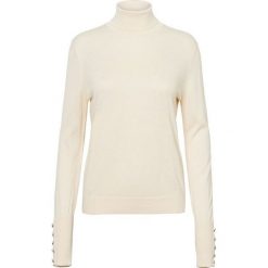 Vero Moda Damski golf Mild and Ls Roll neck Przycisk Bluzka Boo Eggnog (rozmiar M). Bluzki Vero Moda, m, bez wzorów, bez kołnierzyka, bez ramiączek. W wyprzedaży za 70.00 zł.