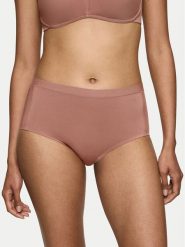 Triumph Figi klasyczne z wysokim stanem Smart Natural 10211539 Brązowy. Brązowe figi Triumph, bez wzorów, z podwyższonym stanem. Za 49.99 zł.