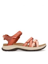 Teva Sandały Tirra Sport 1173720 Koralowy. Pomarańczowe sandały Teva, bez wzorów, z materiału, sportowe, bez obcasa, bez zapięcia. Za 409.99 zł.